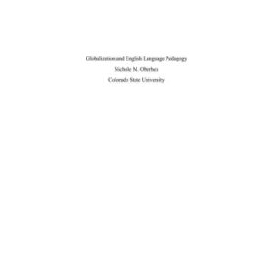 خرید و دانلود نسخه کامل کتاب Globalization and English Language Pedagogy
