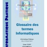 خرید و دانلود نسخه کامل کتاب Glossaire des termes informatiques