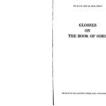 خرید و دانلود نسخه کامل کتاب Glosses on the Odes ( Shijing )