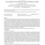 خرید و دانلود نسخه کامل کتاب Google Translate Service: Transfer of Meaning, Distortion or Simply a New Creation?