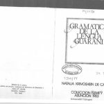 خرید و دانلود نسخه کامل کتاب Gramática de la lengua guaraní