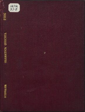 خرید و دانلود نسخه کامل کتاب Gramática de la lengua quechua_68b6eb0724efd.jpeg خرید و دانلود نسخه کامل کتاب Gramática de la lengua quechua