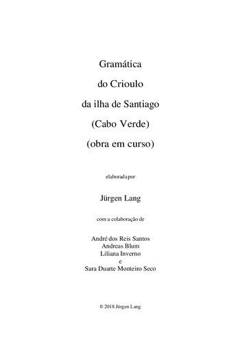 خرید و دانلود نسخه کامل کتاب Gramática do Crioulo da ilha de Santiago (Cabo Verde) (obra em curso)_68b76986e373f.jpeg خرید و دانلود نسخه کامل کتاب Gramática do Crioulo da ilha de Santiago (Cabo Verde) (obra em curso)