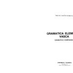 خرید و دانلود نسخه کامل کتاب Gramática elemental vasca: Gramática comparada (Colección ‘Askatasun haizea’)