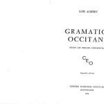 خرید و دانلود نسخه کامل کتاب Gramatica occitana segon los parlars lengadocians