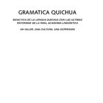 خرید و دانلود نسخه کامل کتاب Gramática quichua