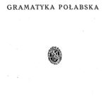 خرید و دانلود نسخه کامل کتاب Gramatyka połabska
