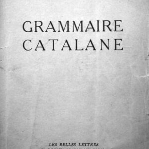 خرید و دانلود نسخه کامل کتاب Grammaire catalane