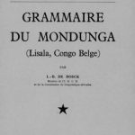 خرید و دانلود نسخه کامل کتاب Grammaire du Mondunga (Lisala, Congo Belge)