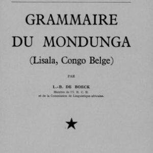 خرید و دانلود نسخه کامل کتاب Grammaire du Mondunga (Lisala, Congo Belge)