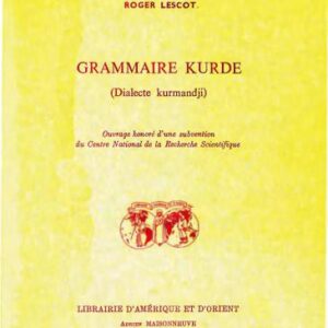 خرید و دانلود نسخه کامل کتاب Grammaire kurde (dialecte kurmandji)
