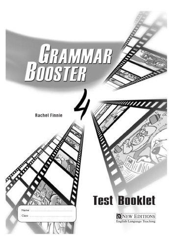 خرید و دانلود نسخه کامل کتاب Grammar Booster: Test Booklet Level 4_68c2d0bfb7120.jpeg خرید و دانلود نسخه کامل کتاب Grammar Booster: Test Booklet Level 4