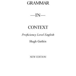 خرید و دانلود نسخه کامل کتاب Grammar in Context