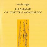 خرید و دانلود نسخه کامل کتاب Grammar of Written Mongolian