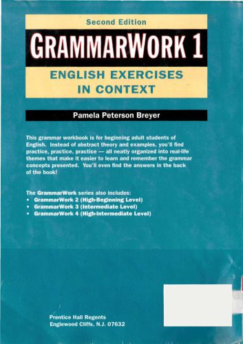 خرید و دانلود نسخه کامل کتاب GrammarWork 1: English Exercises in Context_68c3d6e9d1283.jpeg خرید و دانلود نسخه کامل کتاب GrammarWork 1: English Exercises in Context