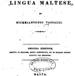خرید و دانلود نسخه کامل کتاب Grammatica della Lingua Maltese
