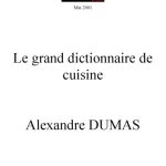 خرید و دانلود نسخه کامل کتاب Grand Dictionnaire de cuisine