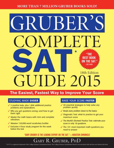 خرید و دانلود نسخه کامل کتاب Gruber’s Complete SAT Guide 2015_68c0187f1a1bd.jpeg خرید و دانلود نسخه کامل کتاب Gruber’s Complete SAT Guide 2015