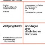 خرید و دانلود نسخه کامل کتاب Grundlage einer althebräischen Grammatik 2. B Wortfügung (Morphosyntax)