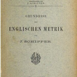 خرید و دانلود نسخه کامل کتاب Grundriss der englischen Metrik
