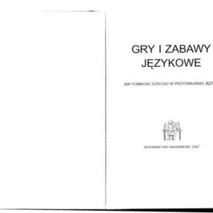 خرید و دانلود نسخه کامل کتاب Gry i zabawy językowe