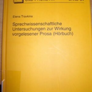 خرید و دانلود نسخه کامل کتاب Hallesche Schriften zur Sprechwissenschaft und Phonetik Band 34