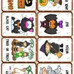 خرید و دانلود نسخه کامل کتاب Halloween – cards (картинка-словарь)