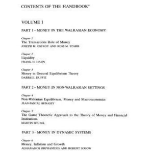 خرید و دانلود نسخه کامل کتاب Handbook of Monetary Economics, Vol. 1
