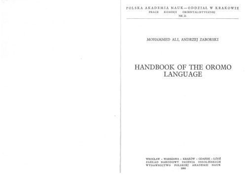 خرید و دانلود نسخه کامل کتاب Handbook of the Oromo language_68bc91480cab2.jpeg خرید و دانلود نسخه کامل کتاب Handbook of the Oromo language