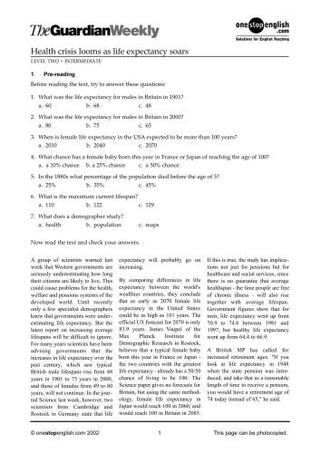 خرید و دانلود نسخه کامل کتاب Health crisis looms as life expectancy soars – Intermediate level_68c2e447cbde6.jpeg خرید و دانلود نسخه کامل کتاب Health crisis looms as life expectancy soars – Intermediate level