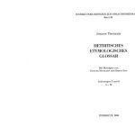 خرید و دانلود نسخه کامل کتاب Hethitisches etymologisches Glossar. Teil II (L-S)