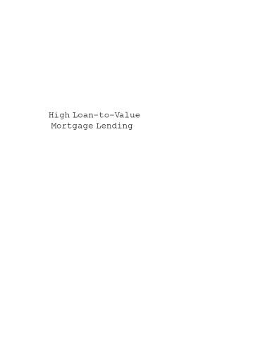 خرید و دانلود نسخه کامل کتاب High Loan-to-Value Mortgage Lending: Problem or Cure? (Aei Studies on Financial Market Deregulation)_68c8e57da9139.jpeg خرید و دانلود نسخه کامل کتاب High Loan-to-Value Mortgage Lending: Problem or Cure? (Aei Studies on Financial Market Deregulation)