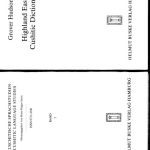 خرید و دانلود نسخه کامل کتاب Highland East Cushitic dictionary