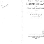 خرید و دانلود نسخه کامل کتاب Hikmad Soomaali