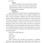 خرید و دانلود نسخه کامل کتاب Historical method in marketing research with new evidence on long-term market share stability