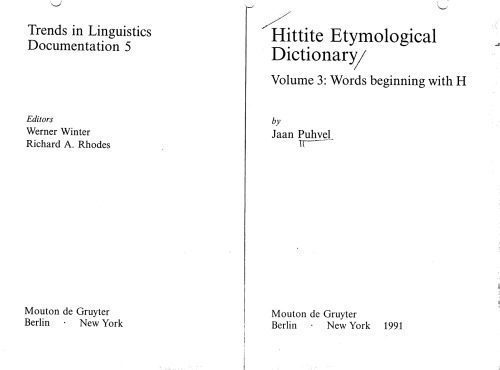 خرید و دانلود نسخه کامل کتاب Hittite Etymological Dictionary: Words beginning with H volume 3_68bc74ed7b89a.jpeg خرید و دانلود نسخه کامل کتاب Hittite Etymological Dictionary: Words beginning with H volume 3