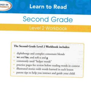 خرید و دانلود نسخه کامل کتاب Hooked on Phonics. Learn to Read. Second Grade. Level 2 Workbook