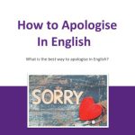 خرید و دانلود نسخه کامل کتاب How to Apologise In English