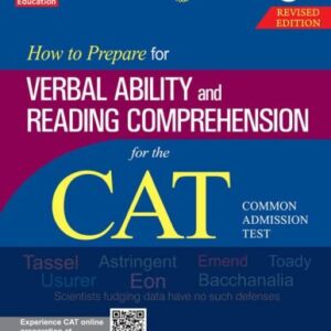 خرید و دانلود نسخه کامل کتاب How To Prepare For Verbal Ability And Reading Comprehension For CAT