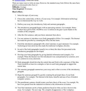 خرید و دانلود نسخه کامل کتاب How to Write an Essay