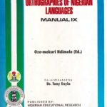 خرید و دانلود نسخه کامل کتاب Ịḅanị Orthography