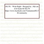 خرید و دانلود نسخه کامل کتاب IELTS – Write Right