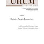 خرید و دانلود نسخه کامل کتاب Illustrative phonetic transcriptions (Urum sounds)