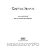 خرید و دانلود نسخه کامل کتاب Imanalla. Kechwa stories