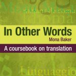 خرید و دانلود نسخه کامل کتاب In other words : a coursebook on translation