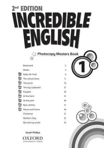 خرید و دانلود نسخه کامل کتاب Incredible English 1 Photocopy Masters Book_68c0734aef39f.jpeg خرید و دانلود نسخه کامل کتاب Incredible English 1 Photocopy Masters Book