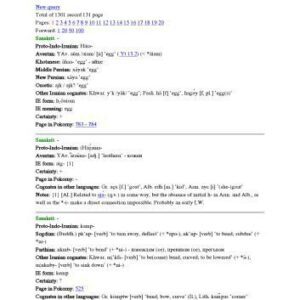 خرید و دانلود نسخه کامل کتاب Indo-Aryan inherited lexicon