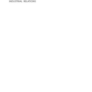 خرید و دانلود نسخه کامل کتاب Industrial Relations: Theory and Practice