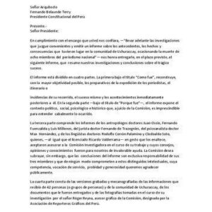 خرید و دانلود نسخه کامل کتاب Informe de la Comisión Investigadora de los sucesos de Uchuraccay. Parte I: Cómo fue