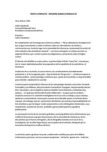 خرید و دانلود نسخه کامل کتاب Informe de la Comisión Investigadora de los sucesos de Uchuraccay. Parte I: Cómo fue_68c66fa0d856a.jpeg خرید و دانلود نسخه کامل کتاب Informe de la Comisión Investigadora de los sucesos de Uchuraccay. Parte I: Cómo fue